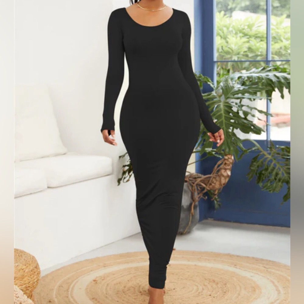 Bodycon maxi dress